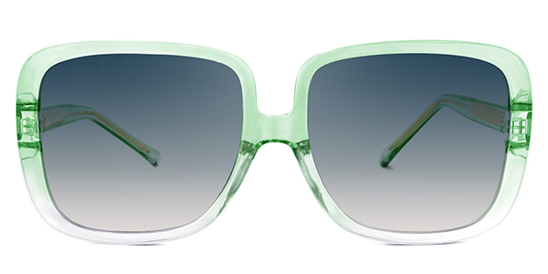 Raymond Square Green Sunglasses
